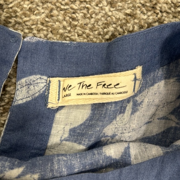 WE THE FREE FREE PEOPLE floral moon city top Large - Picture 3 of 3